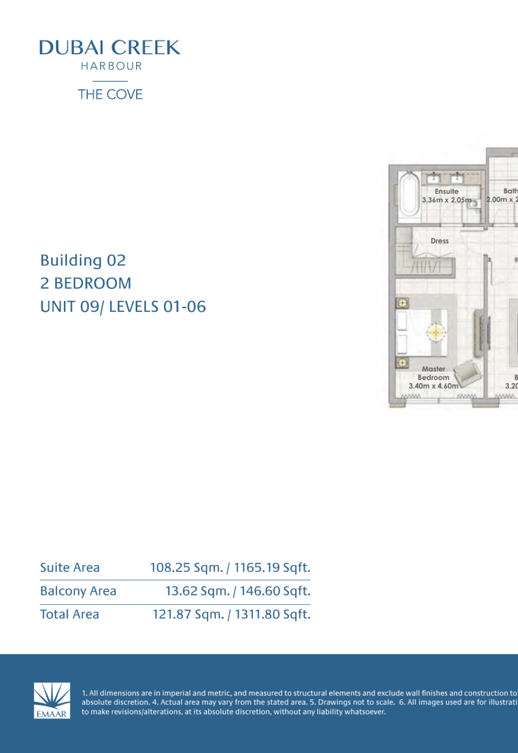 2 Bedroom with Balcony — Unit 9