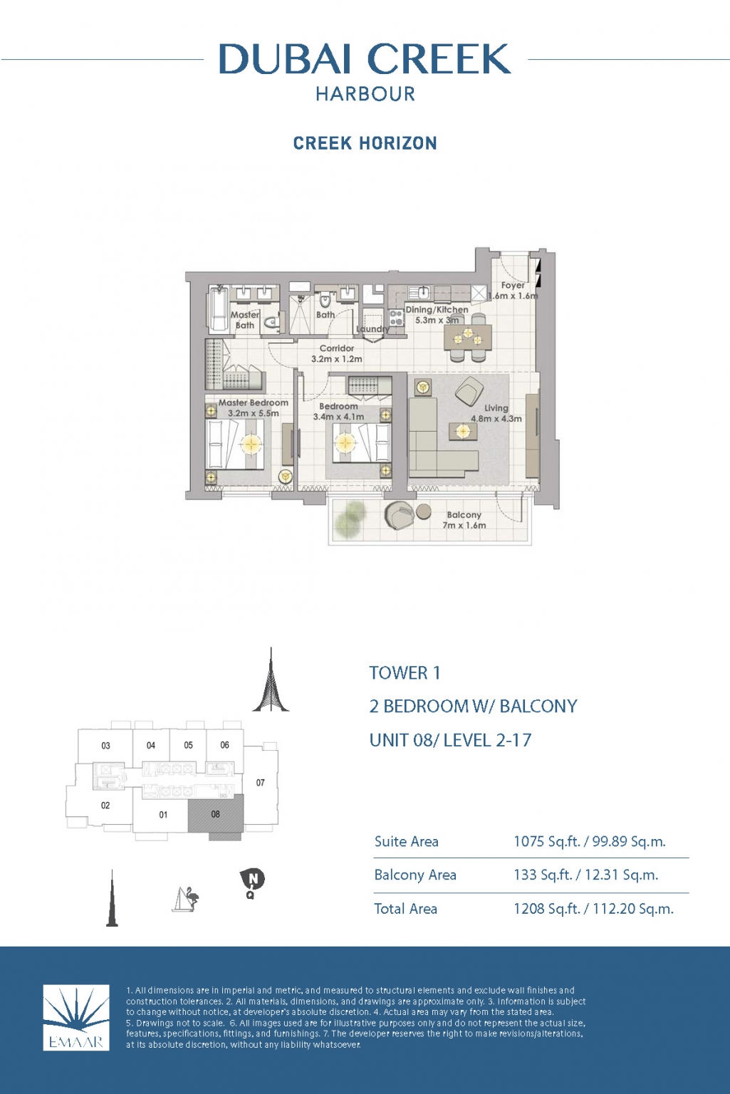 2 Bedroom Unit 08 - Level 2-17