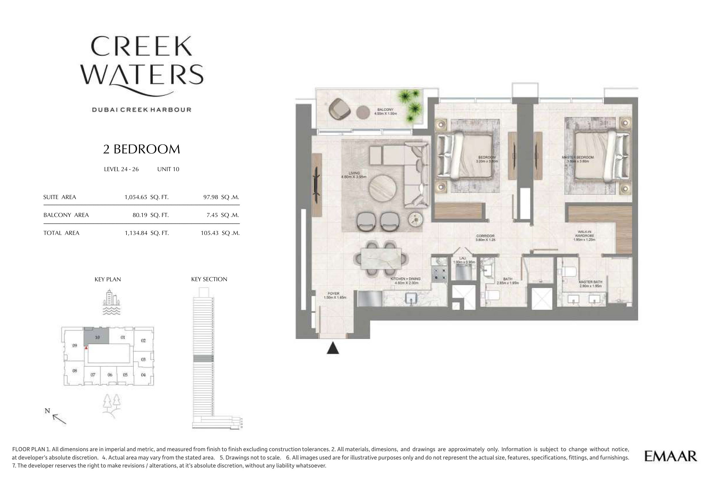 2 Bedroom Unit 10 - Level 24-26