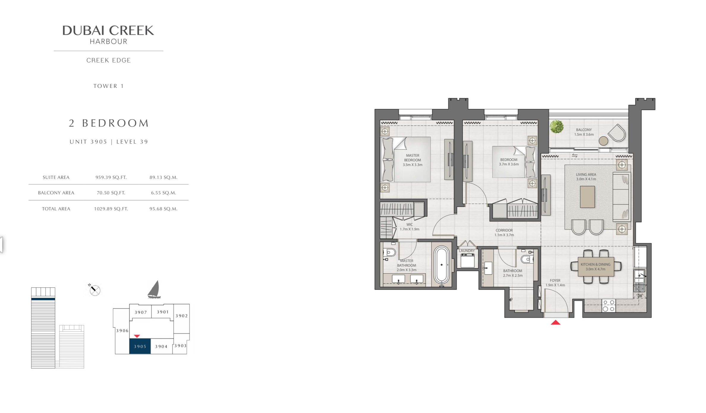 2 Bedroom 39 / Unit 5