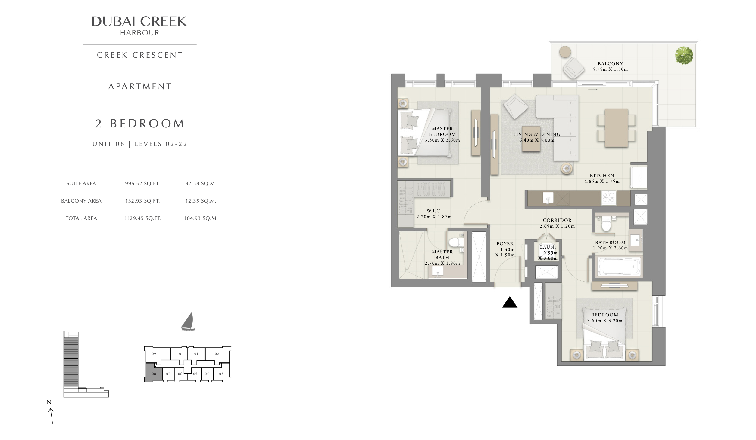 2 Bedroom Unit 08 - Level 2-22