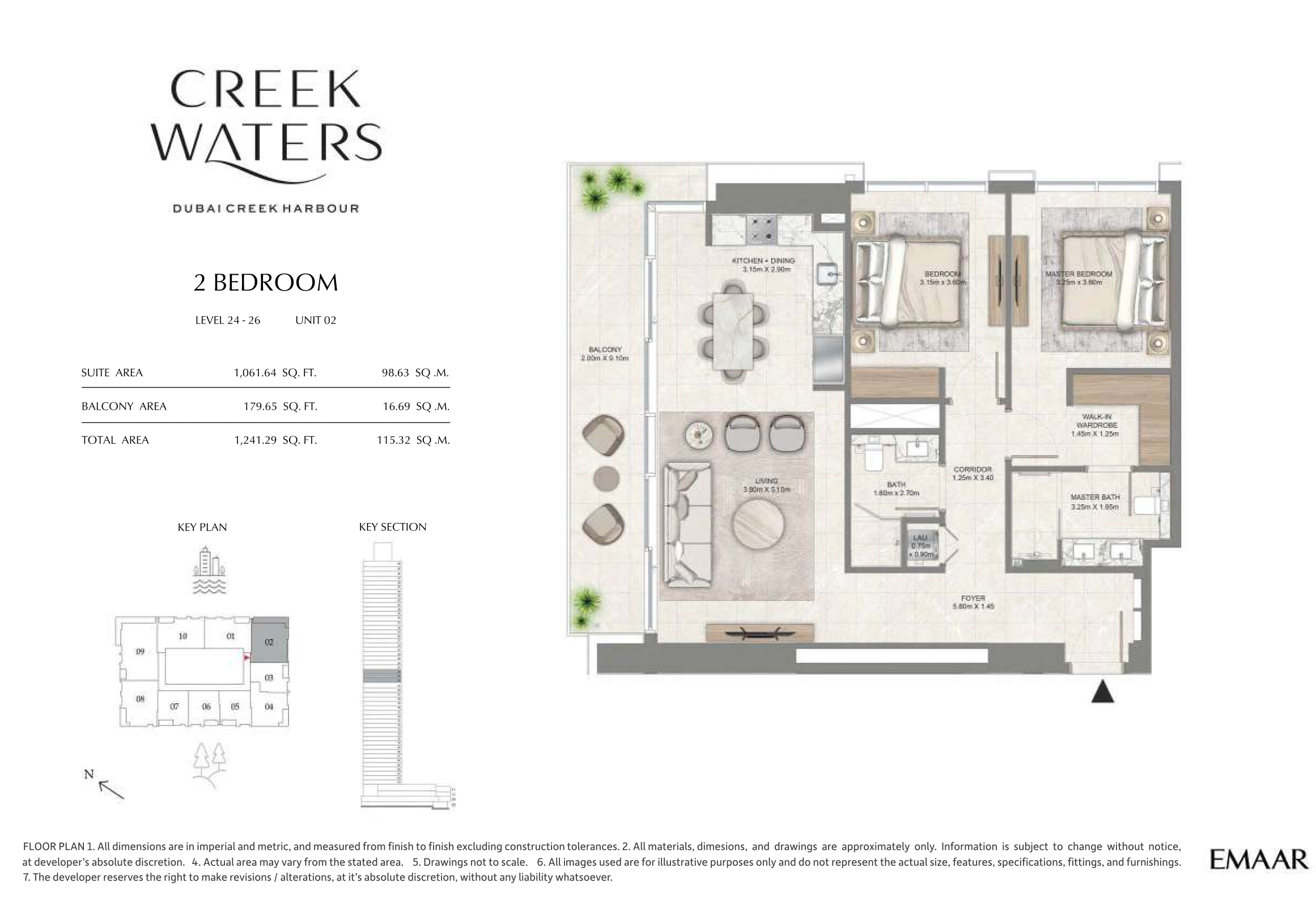 2 Bedroom Unit 2 - Level 24-26