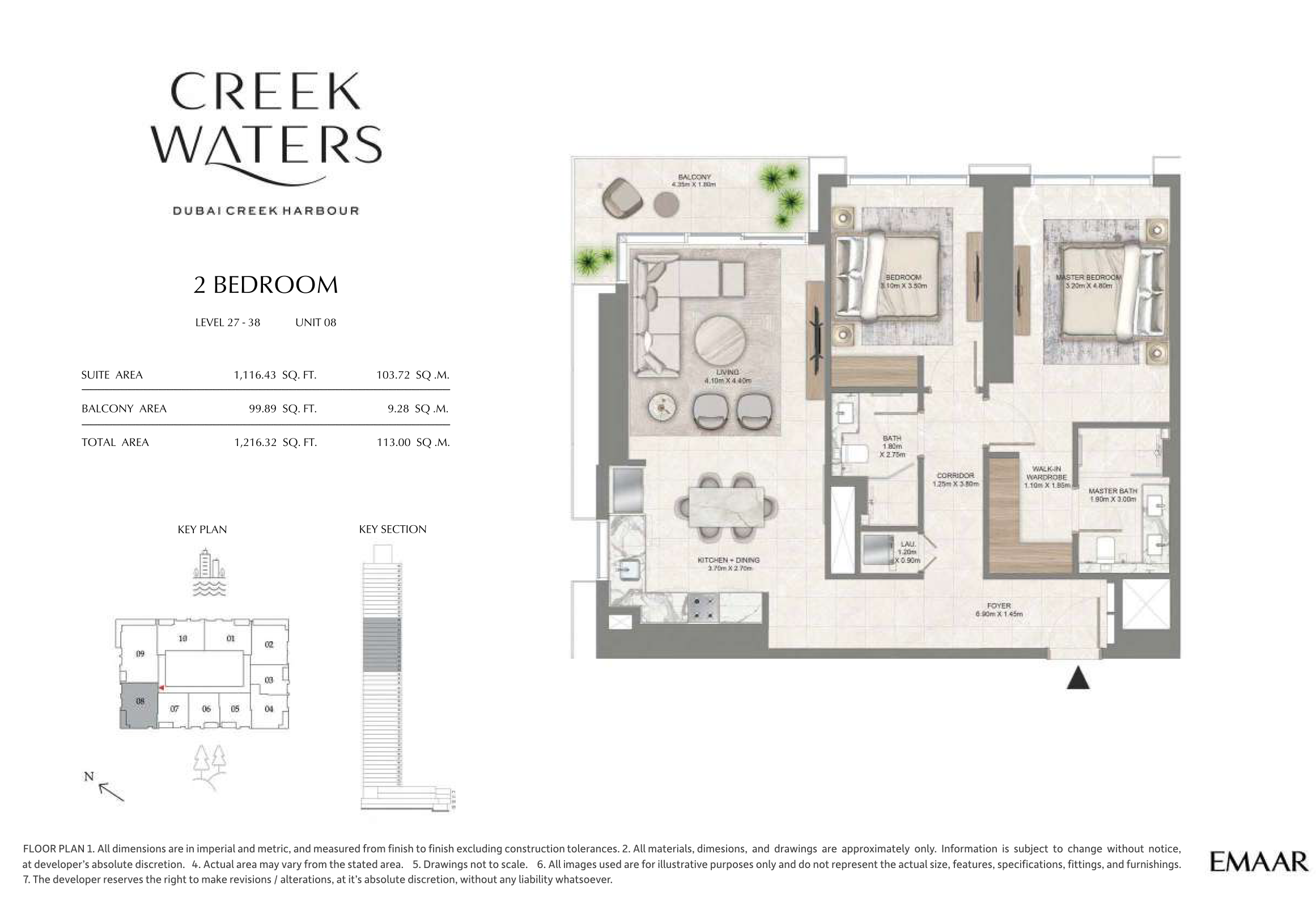 2 Bedroom Unit 8 - Level 27-38