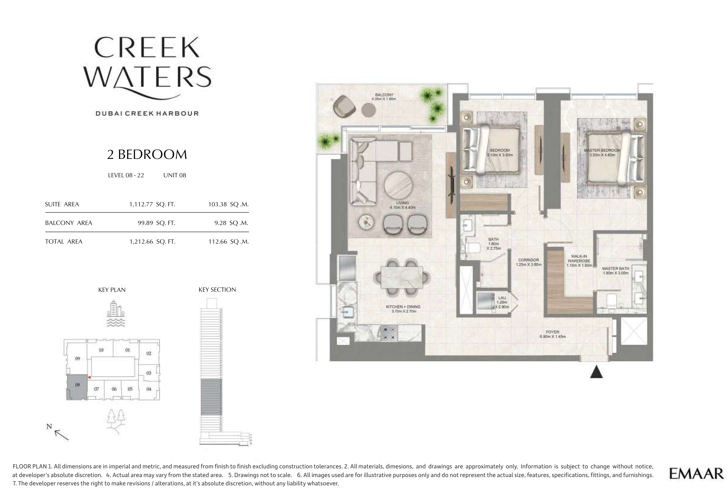 2 Bedroom Unit 8 - Level 8-22