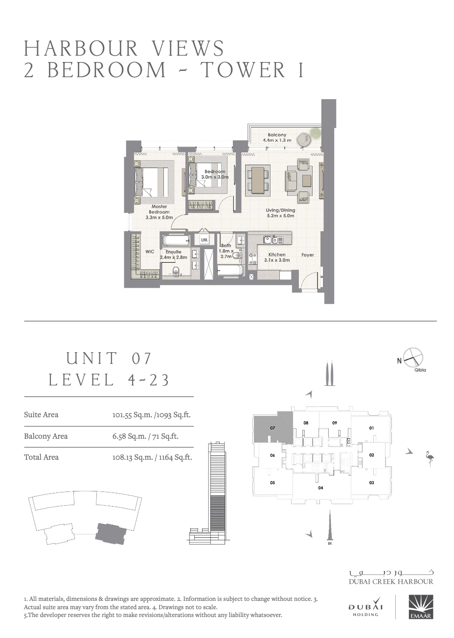 2 Bedroom Unit 07 - Level 4-23