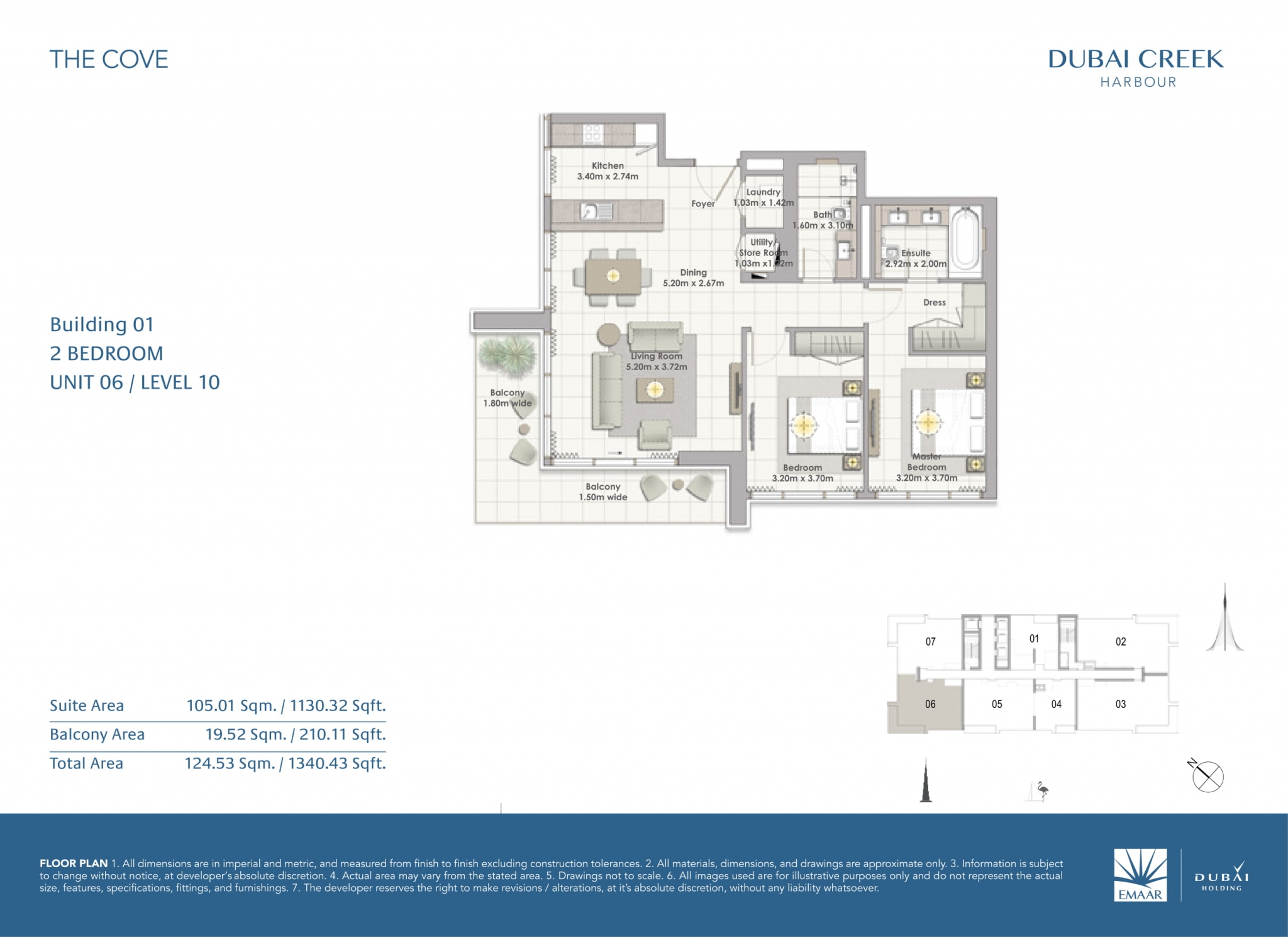 2 Bedroom Unit 6 - Level 10