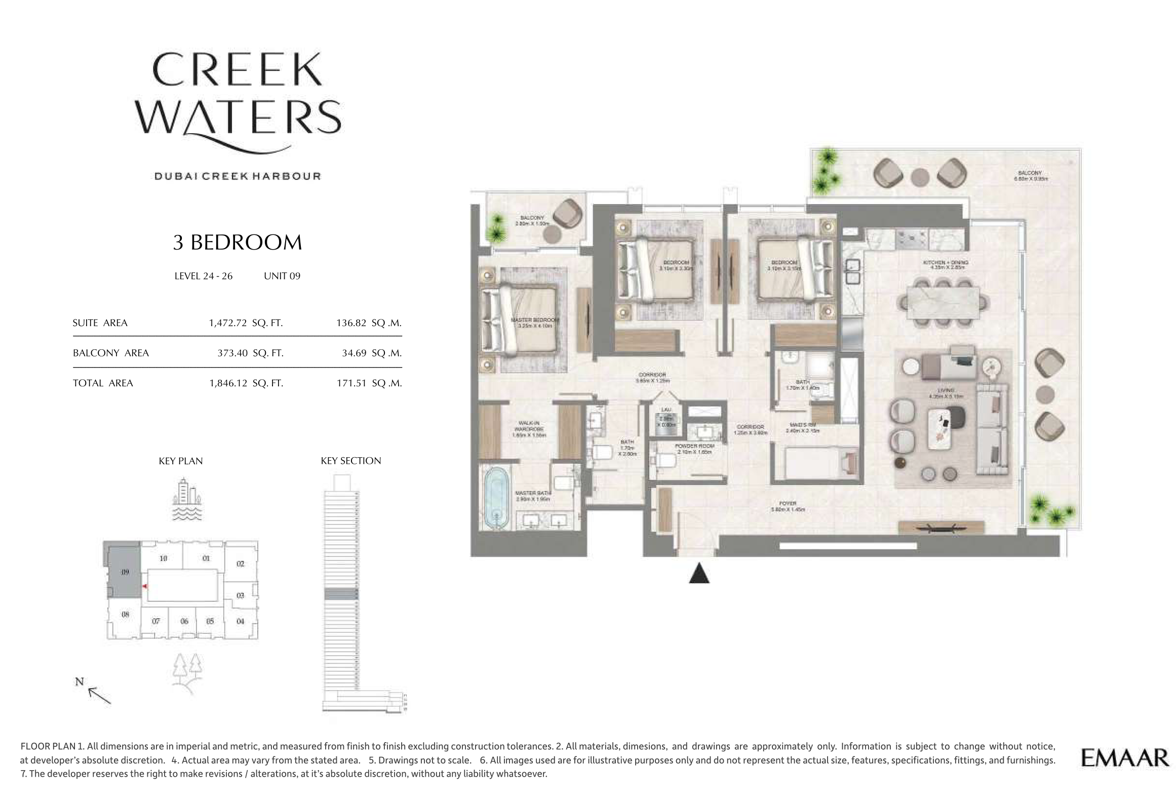 3 Bedroom Unit 9 - Level 24-26