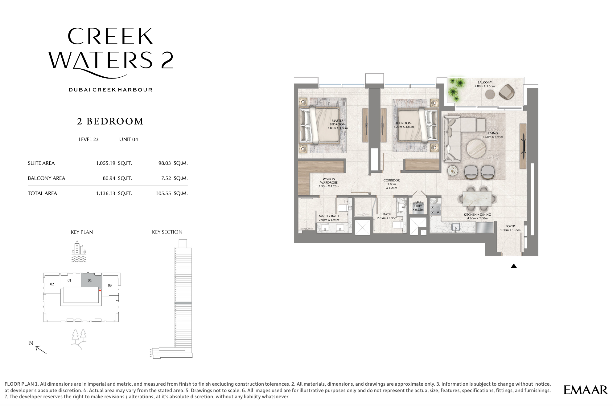 2 Bedroom Unit 4 - Level 23