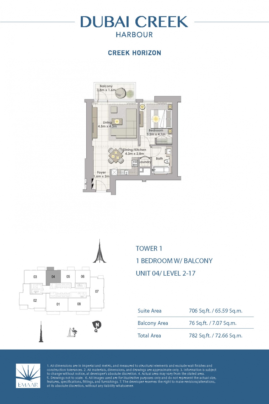 1 Bedroom Unit 04 - Level 2-17