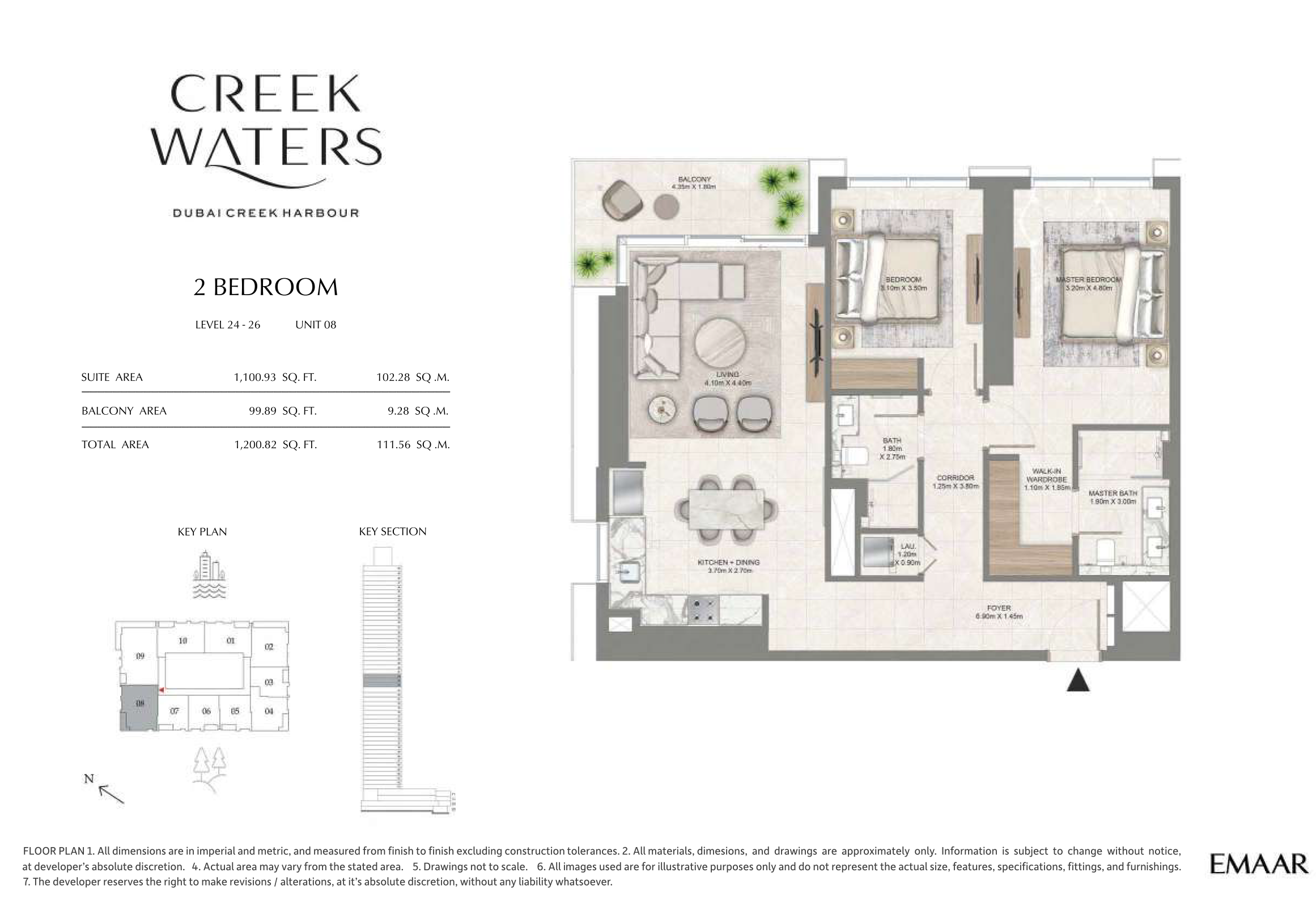 2 Bedroom Unit 8 - Level 24-26