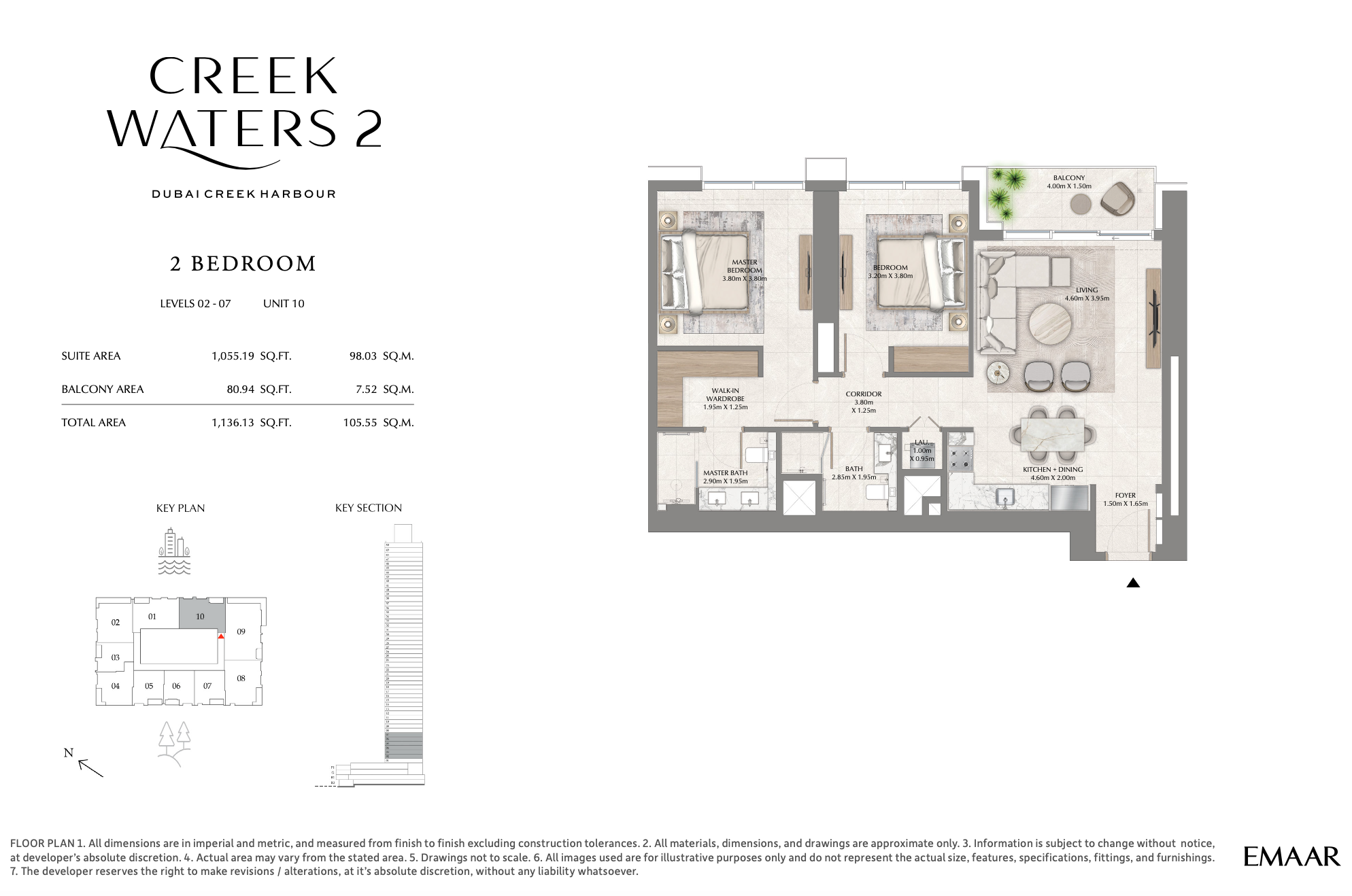 2 Bedroom Unit 10 - Level 2-7